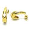 Oro Laminado Stud Earring, Gold Filled Style Polished, Golden Finish, 02.156.0669