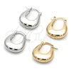 Oro Laminado Small Hoop, Gold Filled Style Polished, Golden Finish, 02.163.0287.20