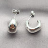 Rhodium Gold Filled Small Hoop, Polished, Rhodium Finish, 02.163.0229.1.18