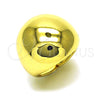 Oro Laminado Elegant Ring, Gold Filled Style Ball Design, Polished, Golden Finish, 01.341.0126 (One size fits all)