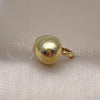 Oro Laminado Elegant Ring, Gold Filled Style Teardrop Design, Polished, Golden Finish, 01.341.0128 (One size fits all)