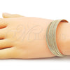Oro Laminado Individual Bangle, Gold Filled Style Polished, Golden Finish, 07.284.0001 (18 MM Thickness, One size fits all)