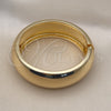Oro Laminado Individual Bangle, Gold Filled Style Polished, Golden Finish, 07.307.0020.04 (21 MM Thickness, Size 4 (2.25 Diameter))
