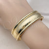 Oro Laminado Individual Bangle, Gold Filled Style Polished, Golden Finish, 07.307.0025.04 (20 MM Thickness, Size 4 (2.25 Diameter))