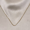 Oro Laminado Basic Necklace, Gold Filled Style Box Design, Polished, Golden Finish, 04.213.0331.18 (01 MM Thickness, 18 Inches Length)