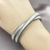 Stainless Steel Fancy Bracelet, Polished, Steel Finish, 03.341.2288.08 (08 MM Thickness, 8 Inches Length)