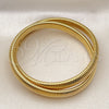 Stainless Steel Fancy Bracelet, Polished, Golden Finish, 03.341.2288.1.08 (08 MM Thickness, 8 Inches Length)