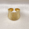 Oro Laminado Elegant Ring, Gold Filled Style Polished, Golden Finish, 01.341.0157 (One size fits all)