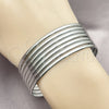 Rhodium Plated Semanario Bangle, Polished, Rhodium Finish, 07.298.0001.1.06