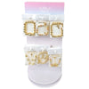 Small Rotating Display, 36 Assorted Bracelets, Oro Laminado with Free Display