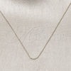 Oro Laminado Basic Necklace, Gold Filled Style Rolo Design, Polished, Golden Finish, 04.213.0336.16 (01 MM Thickness, 16 Inches Length)