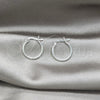 Sterling Silver Small Hoop, Polished, Silver Finish, 02.409.0006.15