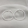 Sterling Silver Small Hoop, Polished, Silver Finish, 02.409.0006.40