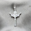 Sterling Silver Religious Pendant, Polished, Silver Finish, 05.392.0096