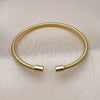 Oro Laminado Individual Bangle, Gold Filled Style Spiral Design, Polished, Golden Finish, 07.170.0043