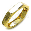 Oro Laminado Individual Bangle, Gold Filled Style Polished, Golden Finish, 07.307.0035.05 (14 MM Thickness, Size 5 (2.50 Diameter))