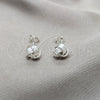 Sterling Silver Stud Earring, Love Knot Design, Polished, Silver Finish, 02.409.0025