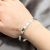 Sterling Silver Individual Bangle, Polished, Silver Finish, 07.409.0015.05 (05 MM Thickness, Size 5 (2.50 Diameter))