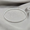 Sterling Silver Individual Bangle, Polished, Silver Finish, 07.409.0019.06 (06 MM Thickness, Size 6 (2.75 Diameter))