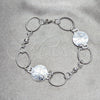 Sterling Silver Fancy Bracelet, Polished, Silver Finish, 03.392.0036.07 (16 MM Thickness, 7 Inches Length)