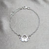 Sterling Silver Fancy Bracelet, Little Girl Design, Polished, Silver Finish, 03.392.0037.07 (15 MM Thickness, 7 Inches Length)