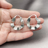 Rhodium Gold Filled Medium Hoop, Twist Design, Diamond Cutting Finish, Rhodium Finish, 02.428.0021.1.30
