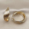 Oro Laminado Medium Hoop, Gold Filled Style Polished, Golden Finish, 02.385.0074.30