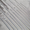Sterling Silver Basic Bracelet, Miami Cuban Design, Polished, Silver Finish, 03.420.0008.09.1 (220 Gauge, 08 MM Thickness, 9 Inches Length)