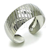 Rhodium Gold Filled Individual Bangle, Polished, Rhodium Finish, 07.432.0001.1 (18 MM Thickness, One size fits all)