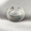 Rhodium Gold Filled Individual Bangle, Polished, Rhodium Finish, 07.432.0003.1 (Thickness, One size fits all)