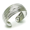 Rhodium Plated Individual Bangle, Polished, Rhodium Finish, 07.432.0004.1