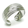 Rhodium Gold Filled Individual Bangle, Polished, Rhodium Finish, 07.432.0004.1 (Thickness, One size fits all)