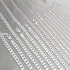 Sterling Silver Basic Necklace, Curb Design, Polished, Silver Finish, 04.420.0025.26 (220 Gauge, 08 MM Thickness, 26 Inches Length)