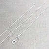 Sterling Silver Basic Necklace, Polished, Silver Finish, 04.420.0039.18
