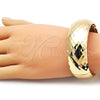 Oro Laminado Individual Bangle, Gold Filled Style Polished, Golden Finish, 07.215.0012.05 (24 MM Thickness, Size 5 (2.50 Diameter))
