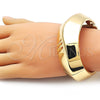 Oro Laminado Individual Bangle, Gold Filled Style Polished, Golden Finish, 07.215.0016.05
