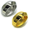 Rhodium Gold Filled Individual Bangle, Polished, Rhodium Finish, 07.215.0016.1.05 (30 MM Thickness, Size 5 (2.50 Diameter))