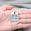 Stainless Steel Fancy Pendant, Eagle Design, Polished, Steel Finish, 05.63.1171