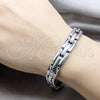 Stainless Steel Solid Bracelet, Polished, Steel Finish, 03.63.22930.08