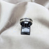 Stainless Steel Mens Ring, Black Enamel Finish, Steel Finish, 01.63.0634.06