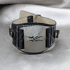 Stainless Steel Fancy Bracelet, Polished, Steel Finish, 03.63.22147.09 (45 MM Thickness, 9 Inches Length)