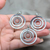 Stainless Steel Earring and Pendant Adult Set, Multicolor Polished, Steel Finish, 10.63.0663