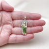 Oro Laminado Religious Pendant, Gold Filled Style San Judas Design, Polished, Tricolor, 05.210.0014