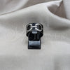 Stainless Steel Mens Ring, Polished, Black Rhodium Finish, 01.63.0681.07 (Size 7)