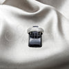 Stainless Steel Mens Ring, Brushed Finish, Steel Finish, 01.63.0728.05 (Size 5)