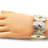 Oro Laminado Individual Bangle, Gold Filled Style Butterfly Design, Polished, Golden Finish, 07.428.0006
