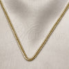 Oro Laminado Basic Necklace, Gold Filled Style Polished, Golden Finish, 03.213.0299.22