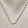Oro Laminado Basic Necklace, Gold Filled Style Polished, Golden Finish, 03.213.0297.22