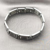 Stainless Steel Solid Bracelet, Polished, Steel Finish, 03.114.0336.3.09