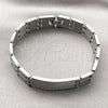 Stainless Steel Solid Bracelet, Polished, Steel Finish, 03.114.0274.5.09